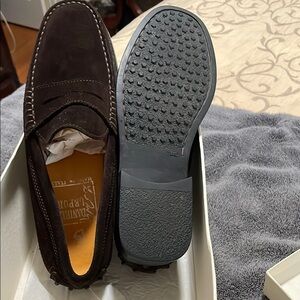 Brown Leather Men's Loafers